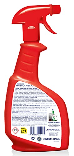 AC Marca Cebralin Quitamanchas Axilas, 6 Recipientes de 400 ml - Total: 2400 ml