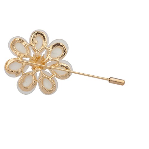 Accesorios Lux parapavimentar Flores Lágrima Pin broche