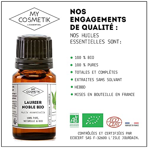 Aceite esencial de Laurel orgánico - MY COSMETIK - 5 ml