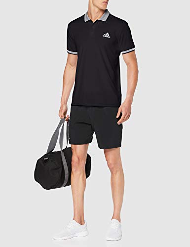 adidas Club Solid Polo de Tenis, Hombre, Negro, S