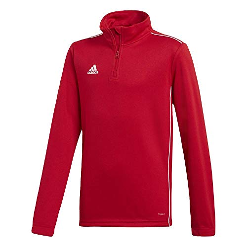 adidas CORE18 TR Top Y Sweatshirt, Unisex niños, Power Red/White, 910Y