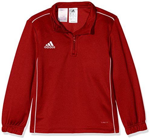 adidas CORE18 TR Top Y Sweatshirt, Unisex niños, Power Red/White, 910Y