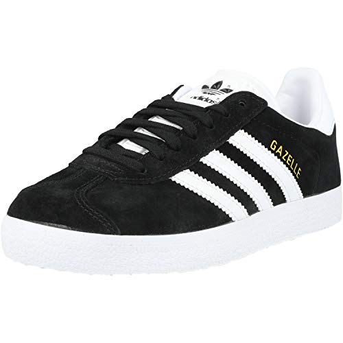 adidas Gazelle, Zapatillas de Deporte Unisex Adulto, Negro Black, 42 EU