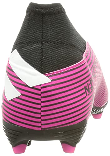 Adidas Nemeziz 19.3 LL FG J, Botas de fútbol Niño, Rose Flash Blanc Noir, 29 EU