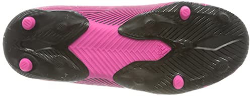 Adidas Nemeziz 19.3 LL FG J, Botas de fútbol Niño, Rose Flash Blanc Noir, 29 EU