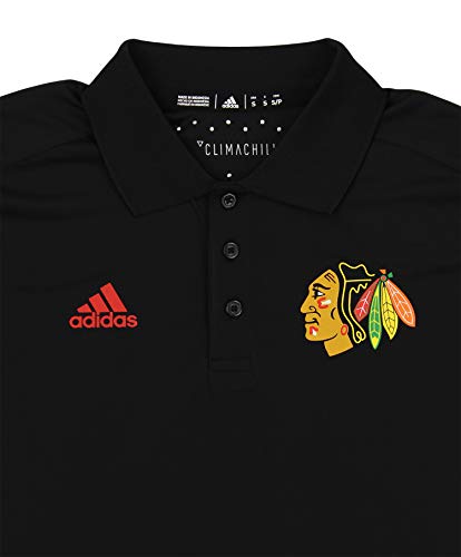 adidas St. Louis Blues NHL 2017 - Polo para Hombre, Atlético, S, Chicago Blackhawks