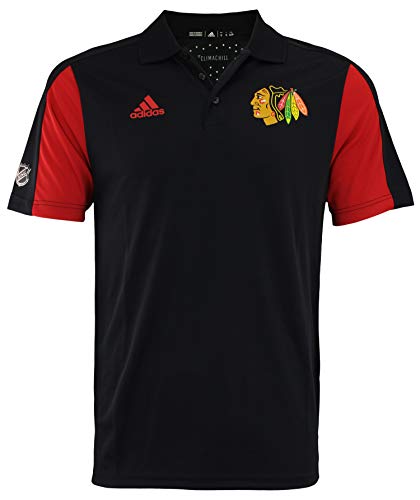 adidas St. Louis Blues NHL 2017 - Polo para Hombre, Atlético, S, Chicago Blackhawks