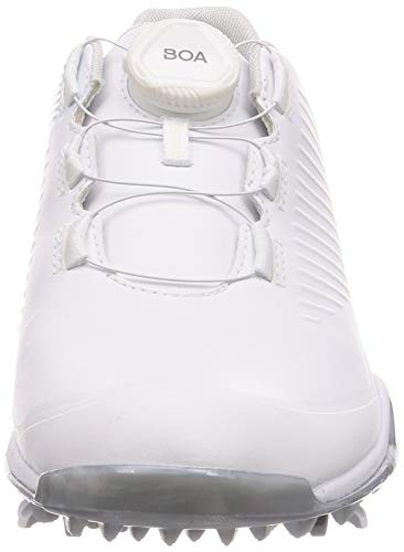 ADIDAS W Adipower 4GED Boa, Zapatillas de Golf Mujer, Blanco (Blanco/Azul Bb7843), 42 EU