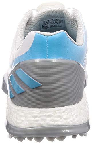 ADIDAS W Adipower 4GED Boa, Zapatillas de Golf Mujer, Blanco (Blanco/Azul Bb7843), 42 EU