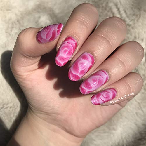 AIMEILI Blossom Gel Esmalte Semipermanente De Uñas Soak Off UV LED Uñas De Gel Transparente Magic Blooming Flores Gel Nail Art 10ml