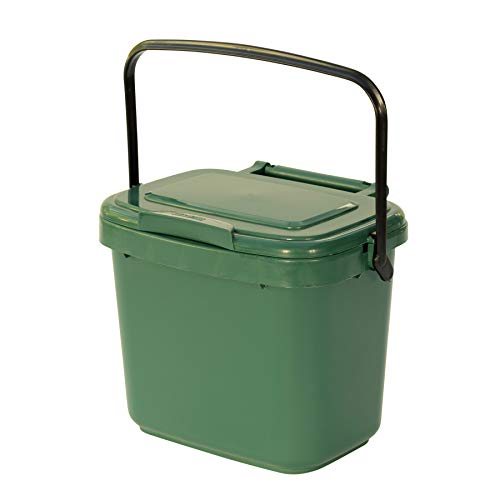 All-Green - Cubo para Compost (5 L), Color Verde