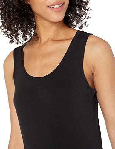 Amazon Essentials Vestido Maxi de Tirantes Mujer, Negro, S