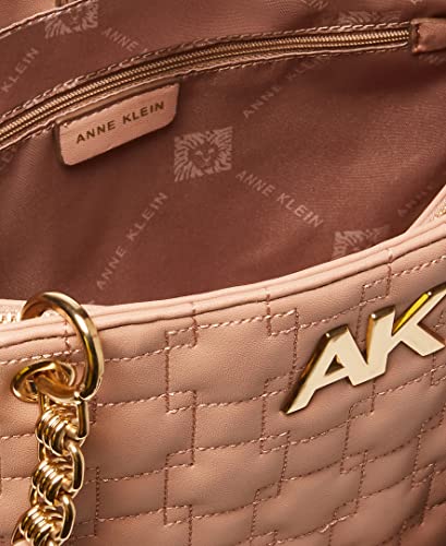 Anne Klein Bolsa de Transporte Acolchada para Mujer, Rosa pálido, Einheitsgröße