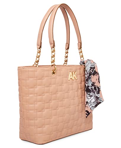 Anne Klein Bolsa de Transporte Acolchada para Mujer, Rosa pálido, Einheitsgröße