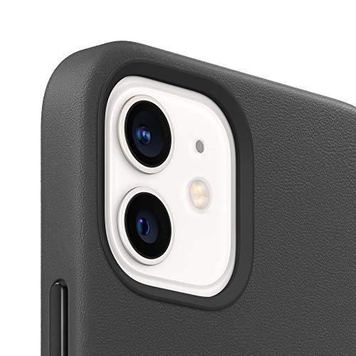 Apple Funda de Piel con MagSafe (para el iPhone 12 y iPhone 12 Pro) - en Negro