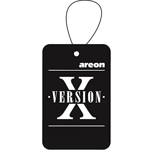 AREON X Ambientador Vainilla Coche Casa Colgante Colgar Olor Perfume Original Negro Cartón Retrovisor Oficina 2D (Vanilla Pack de 10)