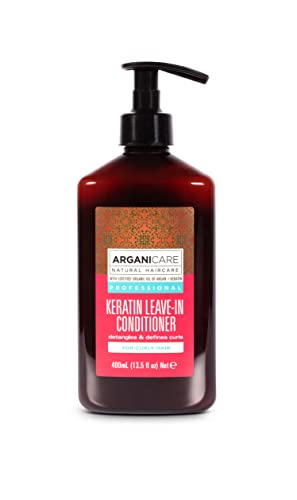 ARGANICARE Bálsamo Capilar Sin Aclarado Keratin For Curly Hair X