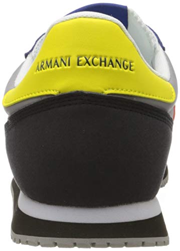 Armani Exchange Sneaker, Zapatillas Hombre, Multicolor (Multicolor K492), 44 EU