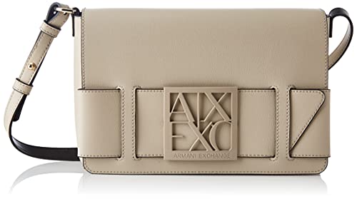 Armani Exchange Susi Bandolera, Showlder-Bolsa de Deporte (tamaño Mediano) para Mujer, Cachemira, Einheitsgröße