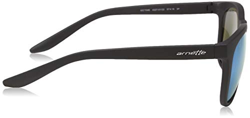 Arnette 0AN4227 01/22 57 Gafas de Sol, Negro (Matte Black/Polardarkgreymirrorwater), Unisex Adulto