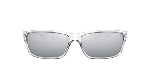 Arnette 0AN4271 Gafas, Cristal Transparente/Gris Claro Espejo Negro, 63 para Hombre