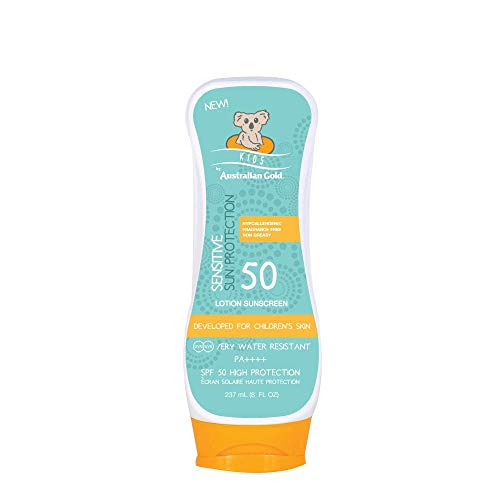 Australian Gold Kids Sensitive Locion Spf50 237ml, Multicolor, Vanilla