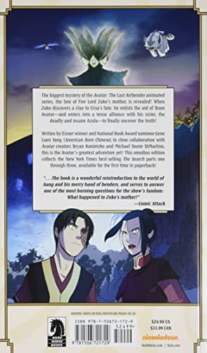 Avatar: The Last Airbender--The Search Omnibus (Nickelodeon Avatar the last airbender, The search omnibus)