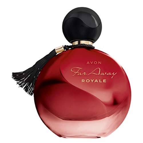 Avon Far Away Royale Set 1 x Eau de Parfum 50 ml, 1 x Eau de Parfum 10 ml, 1 x spray de bolsillo 1 x loción corporal 150 ml, nuevo aroma de la serie Far Away