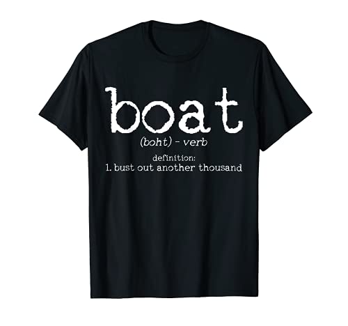 Barco Definición Busto Otro Mil Divertido Regalo De Navegación Camiseta