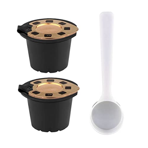 BIAOBIAO CBCN Sistema de cucharón de cápsulas de Acero Inoxidable for Nespresso Essenza, Essenza Krups, U, Umilk, Lattissima Coffee Coffeewareware