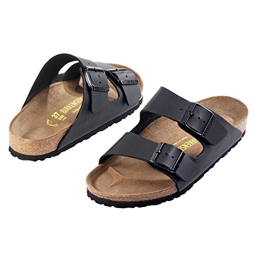 Birkenstock Arizona 51793 - Zapatos con hebilla unisex, color negro, talla 48