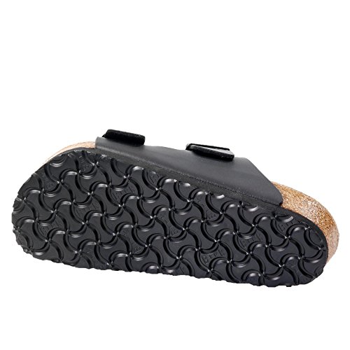 Birkenstock Arizona 51793 - Zapatos con hebilla unisex, color negro, talla 48
