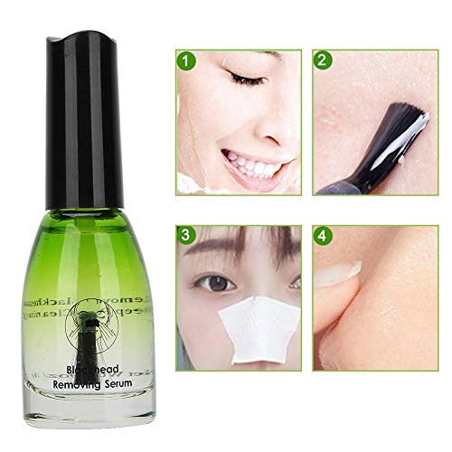 Blackhead Remover, Anti-acne Serum Blackhead Removal, Deep Pore Blackhead Cleaning Liquid Tool Removedor Líquido de Espinillas para el Cuidado de la Piel de la Cara (11g)