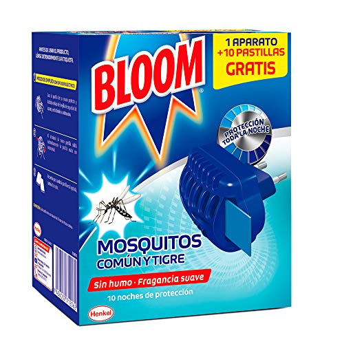 Bloom Eléctrico Pastillas contra mosquitos común y tigre