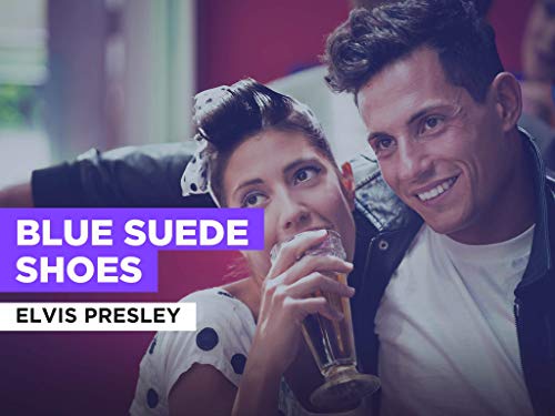 Blue Suede Shoes in the Style of Elvis Presley