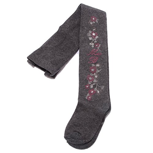 Blumarine 1182W collant bimba MISS grey cotton tights girl kid [12 YEARS]