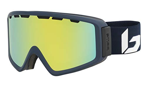 bollé Z5 OTG Gafas de Ski Adultos Unisex Medium/Large, Blue Corp Matte/Sunshine Cat.3, M-L