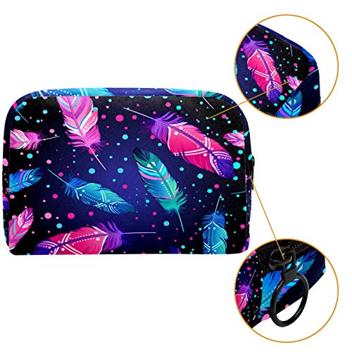 Bolsa de cosméticos impermeable para lavado para hombre y mujer, estilo bohemio, asiático, étnico asiático