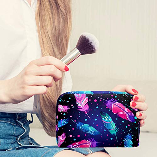 Bolsa de cosméticos impermeable para lavado para hombre y mujer, estilo bohemio, asiático, étnico asiático