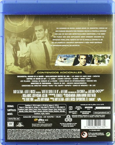 Bond: Agente 007 contra el Dr. No [Blu-ray]