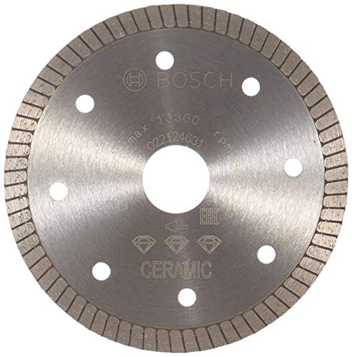 Bosch Professional - Disco de corte de diamante Best for Ceramic Extra-Clean Turbo, 115 x 22.23 x 1.4 x 7 mm