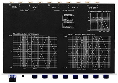 Boss Audio Systems AVA1210 Hogar Alámbrico Plata - Amplificador de Audio (0,05%, 110 dB, RCA)