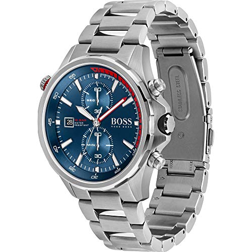 BOSS Reloj Analógico para Hombre de Cuarzo con Correa en Acero Inoxidable 01513823