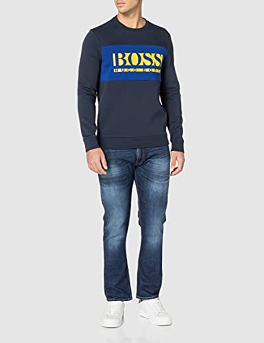 BOSS Salbo 1 10230695 01, Navy410, L para Hombre