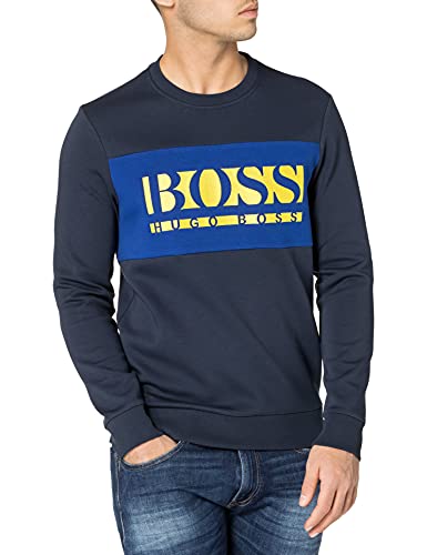 BOSS Salbo 1 10230695 01, Navy410, L para Hombre