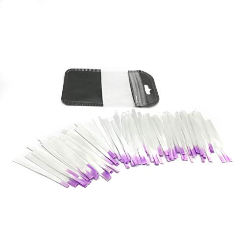 Bostar 100PCS 5.5CM Fibra de Vidrio Extensión de Uñas Puntas de Acrilico Manicure Consejos de Acrílico de Seda Uñas de Belleza DIY Salón