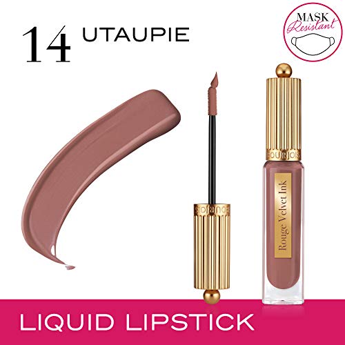 Bourjois Velvet Ink Lip, Labial líquido, Tono 014 - 3.5 ml