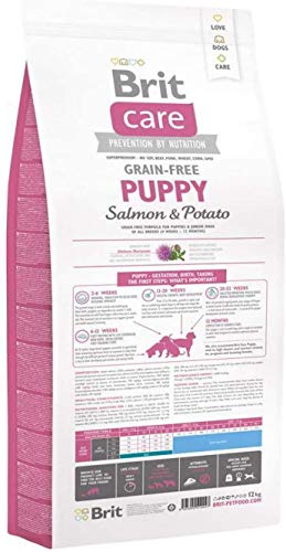 Brit Care Grain-Free Puppy Salmon & Potato Comida para Perros - 12000 gr