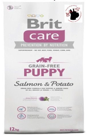 Brit Care Grain-Free Puppy Salmon & Potato Comida para Perros - 12000 gr