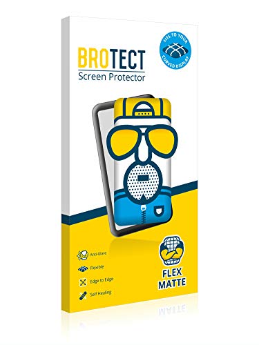 BROTECT Protector Pantalla Completa Mate Compatible con Fossil Garrett HR (5. Gen) (2 Unidades) 3D Curvo Película Protectora